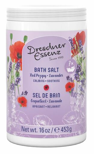 Sel de bain Coquelicot et Lavande